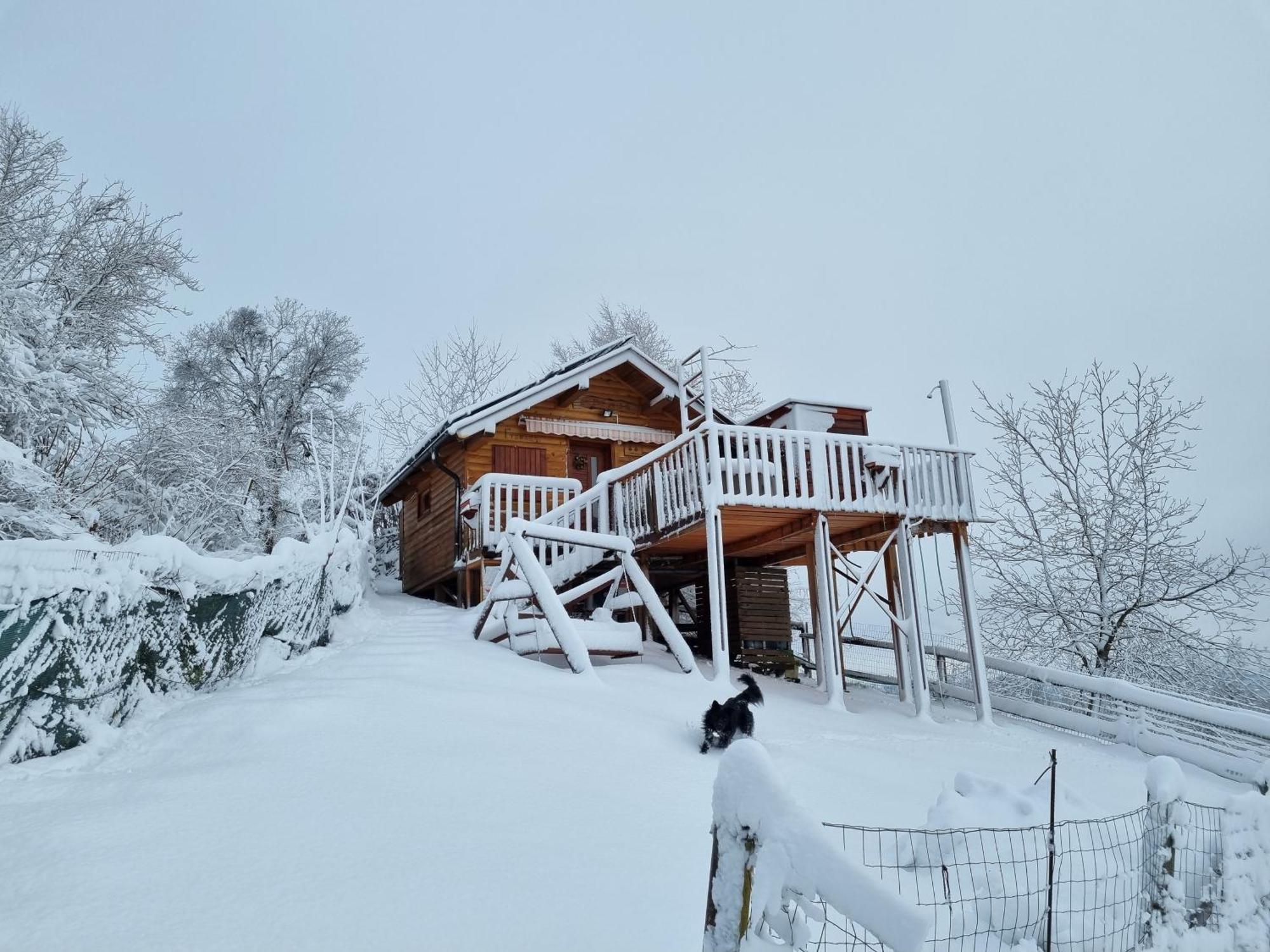 Villa Gnezdo Vid-Ik Catez ob Savi Esterno foto